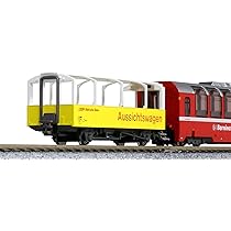 KATO　レーティッシュ鉄道〈ベルニナ急行(新ロゴ)〉増結+電源荷物車DS Amazon | KATO Nゲージ レーティッシュ鉄道 ベルニナ急行 新ロゴ